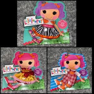 Lalaloopsy Fashion Pack - Party Dress Set of 3 NWT